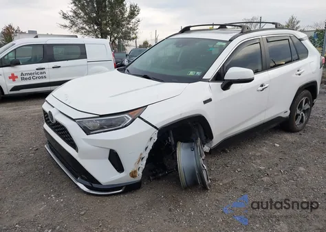 2021 Toyota Rav4 Prime Se из США, поврежденный, VIN JTMAB3FV7MD050377